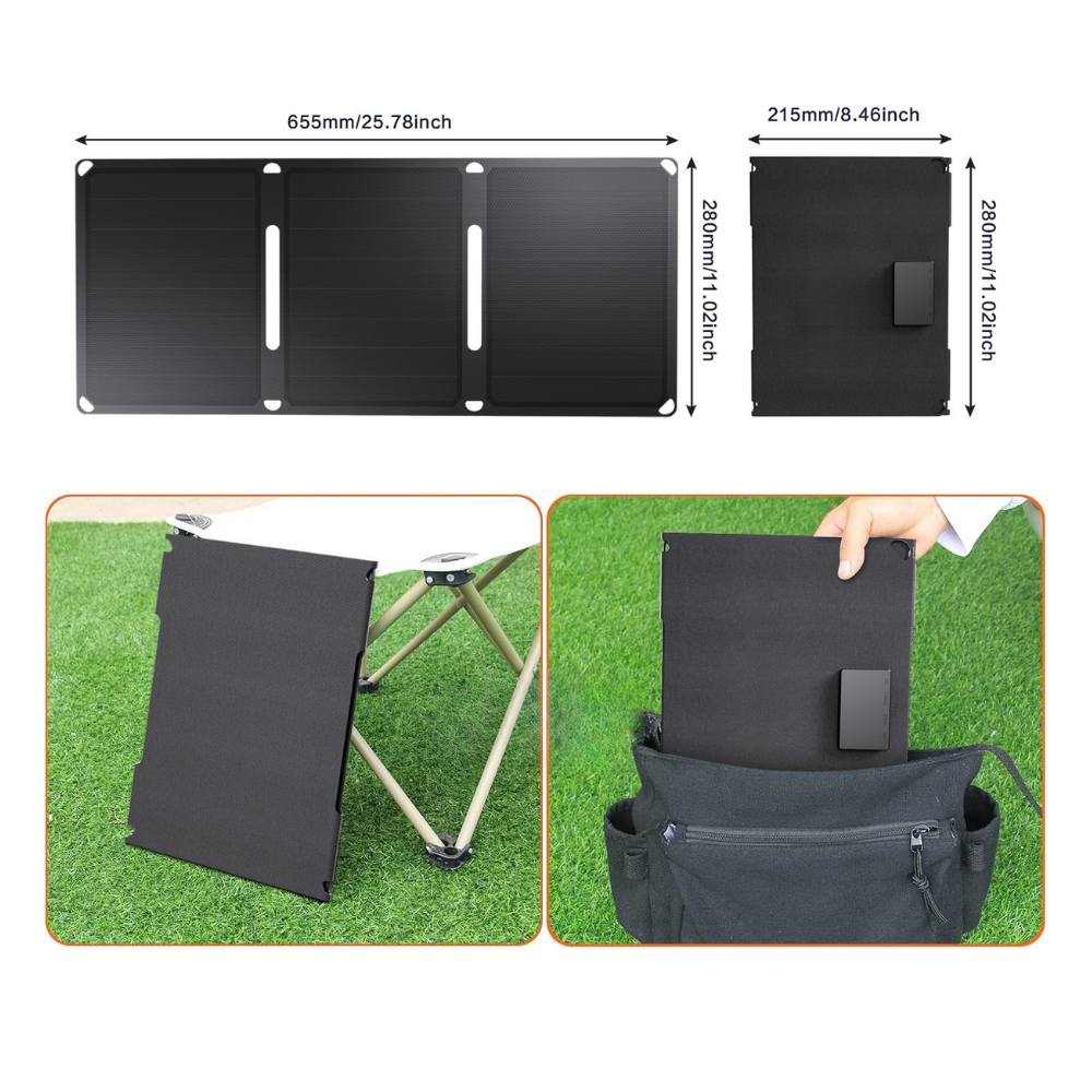 30W Portable Solar Panel