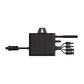 800W WiFi Solar Microinverter – Plug & Play