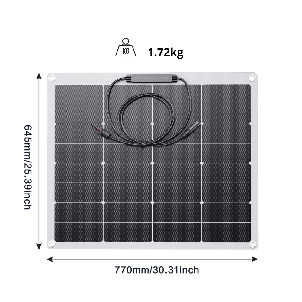 100W Flexible Solar Panel